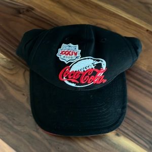 Vintage 2000 Super Bowl CocaCola Baseball Hat
